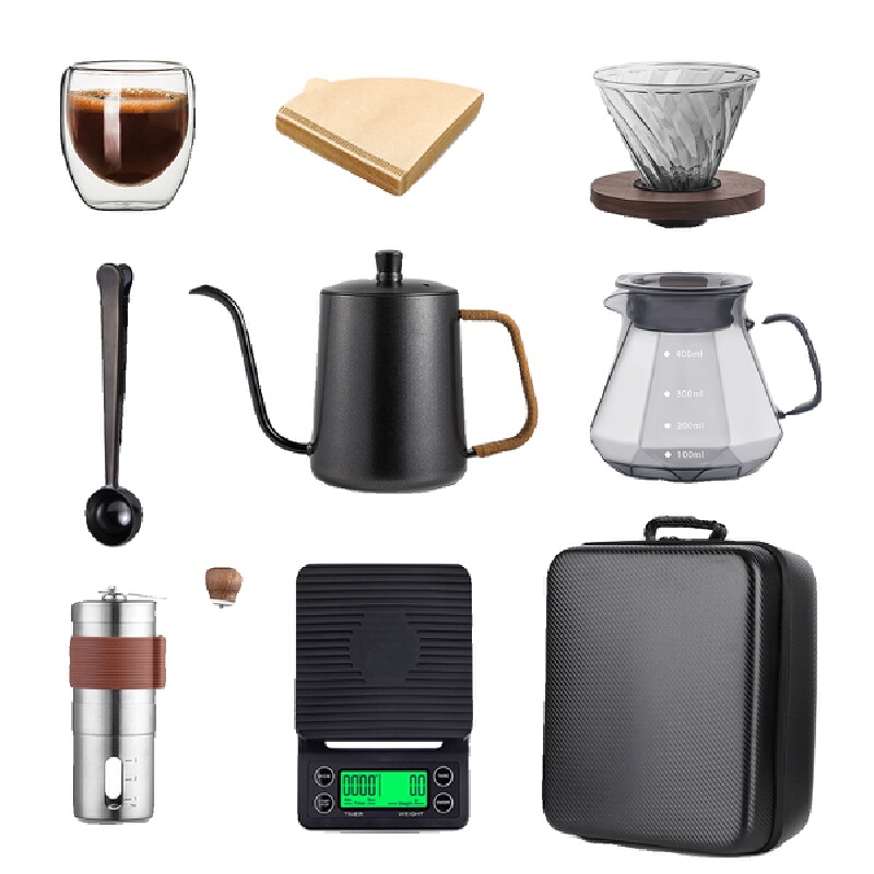 مجموعة أدوات تحضير القهوة المح - مراجعة Coffee Equipment Pour Over وسعره