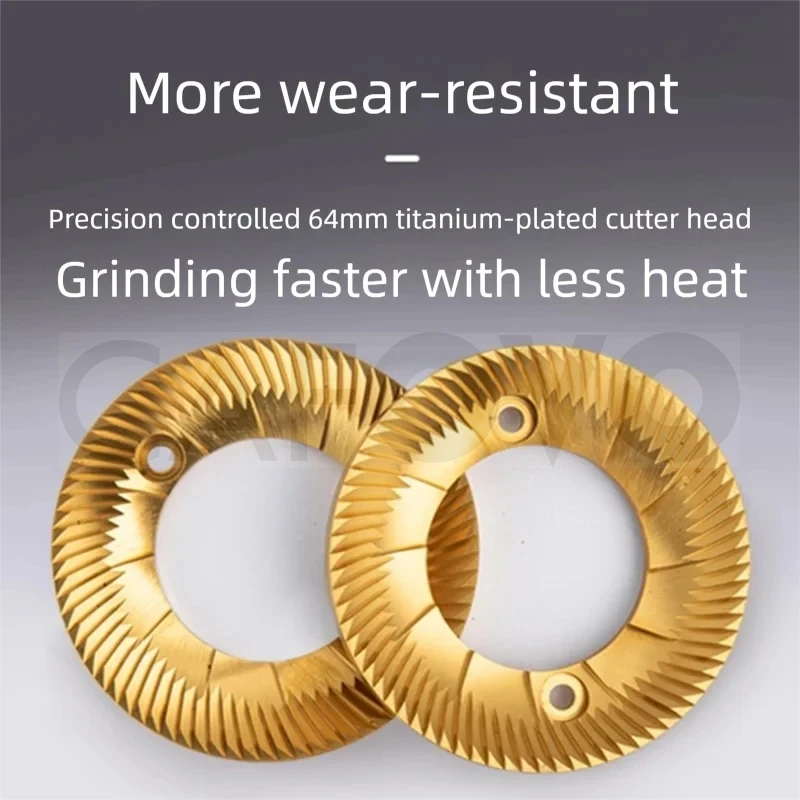 مطحنة قهوة أوتوماتيكية تجارية  - مراجعة Coffee Grinder Burr Flat وسعره
