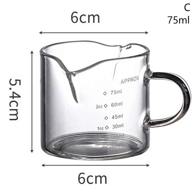 1/2 قطعة من أكواب الإسبريسو سع - مراجعة Espresso Shot Glass وسعره