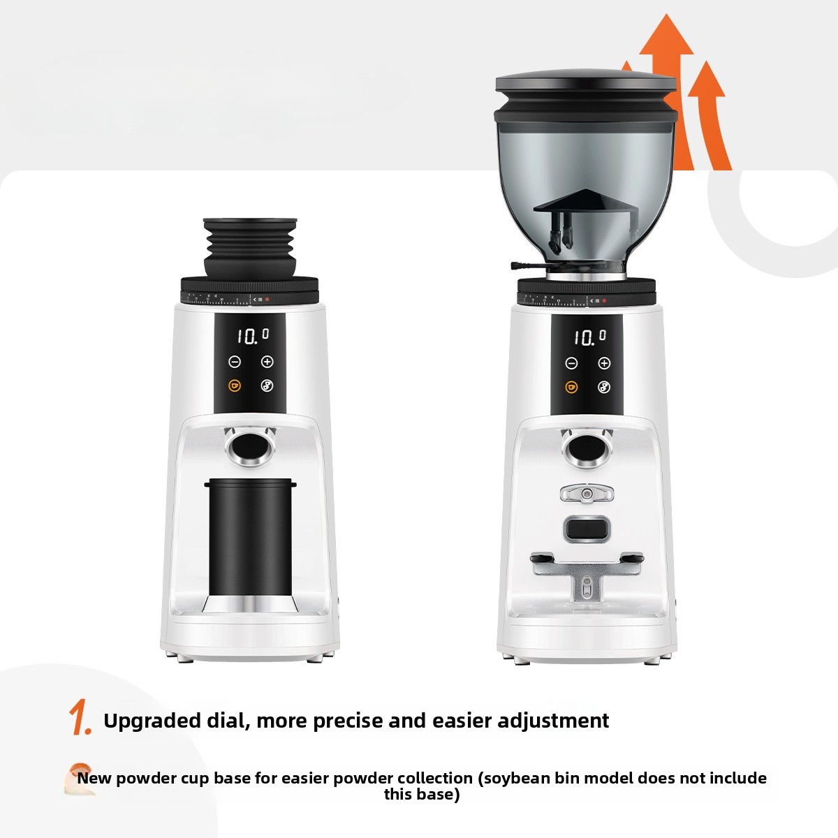 مطحنة قهوة كهربائية، شفرات مسط - مراجعة Coffee Grinder Burr Flat وسعره