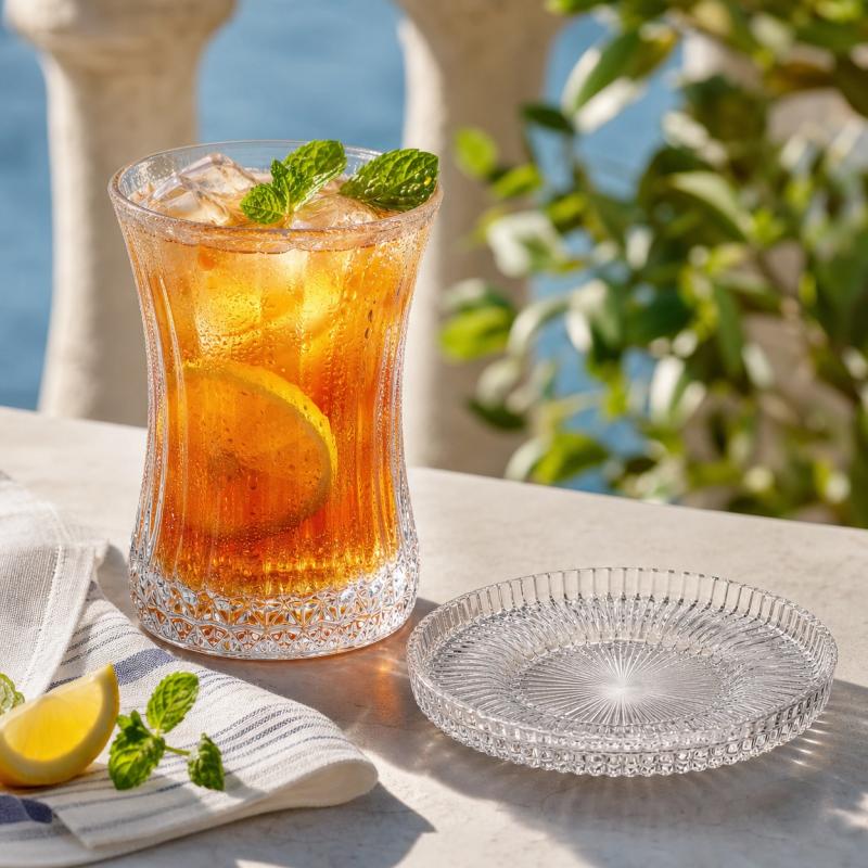 طقم من قطعتين من أكواب وصحون ز - مراجعة Espresso Shot Glass وسعره