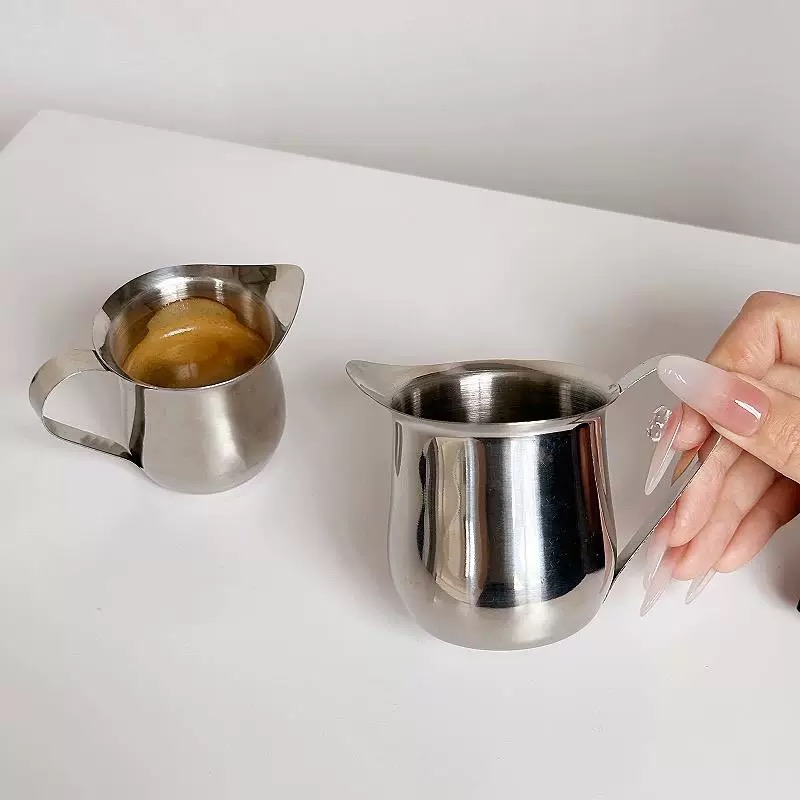 إبريق حليب من الفولاذ المقاوم  - مراجعة Espresso Shot Glass وسعره